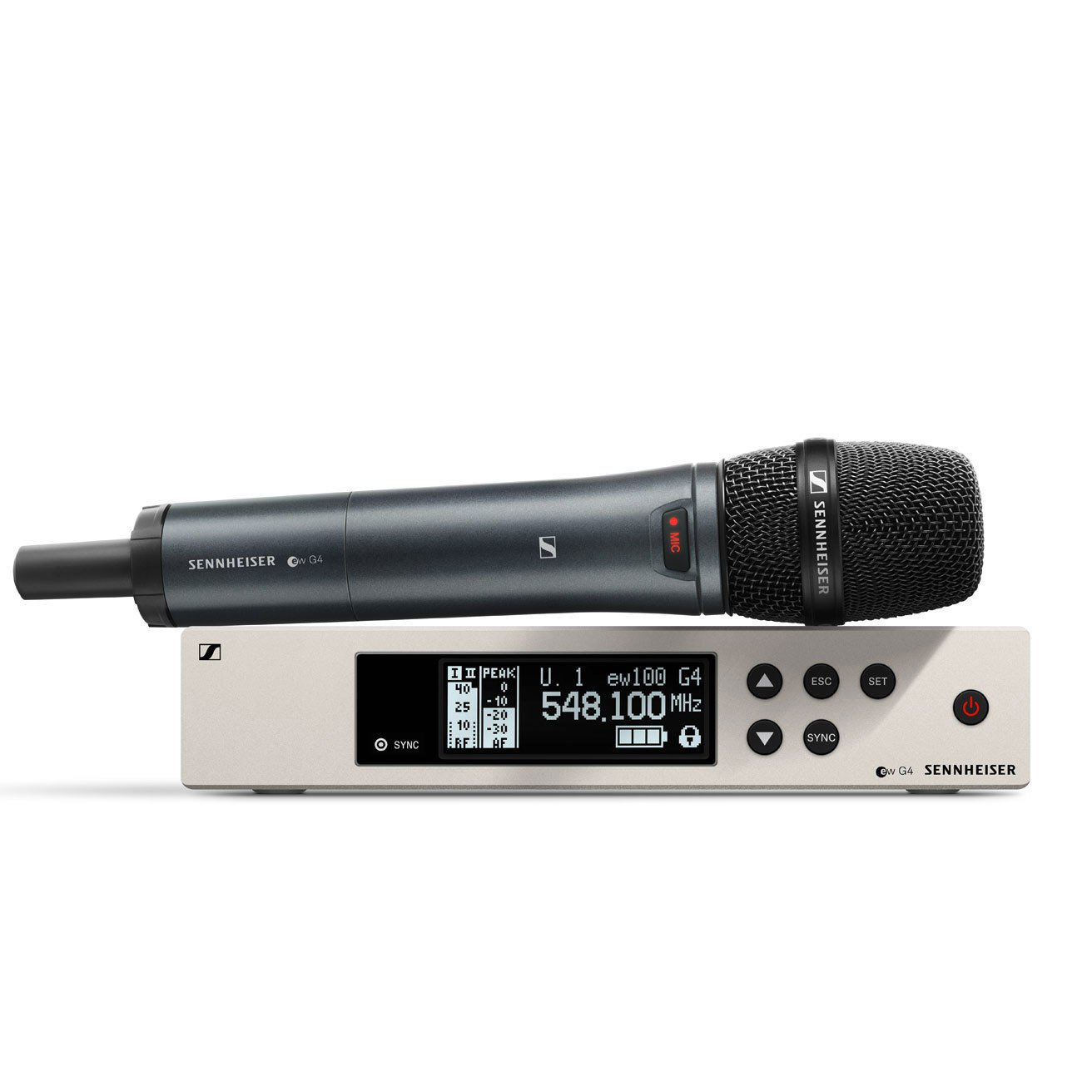 SENNHEISER EW100 G4935S1G8 Evolution G4 100 Series handheld wireless system Concert Audio