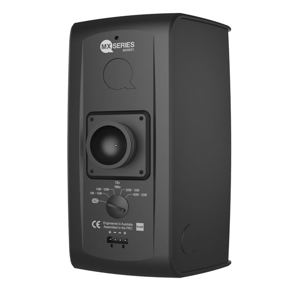 QUEST MX801 8" + 1" High Fidelity Monitor Speaker 100V / 16 Ohm Black